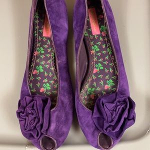 Purple flats
